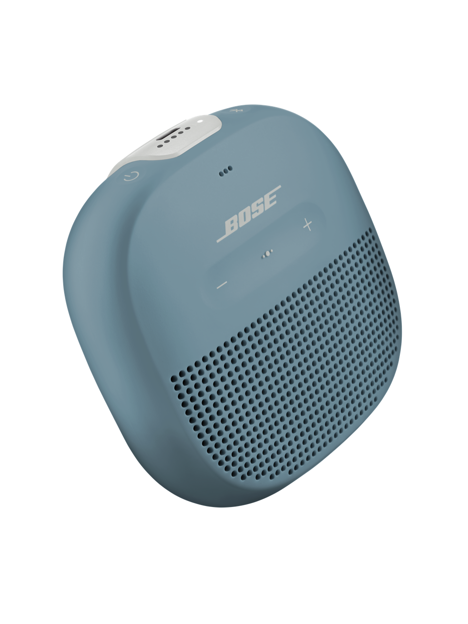 Bose Soundlink Micro Bluetooth speaker in stone blue
